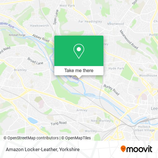 Amazon Locker-Leather map