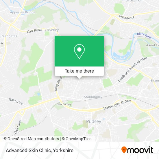 Advanced Skin Clinic map