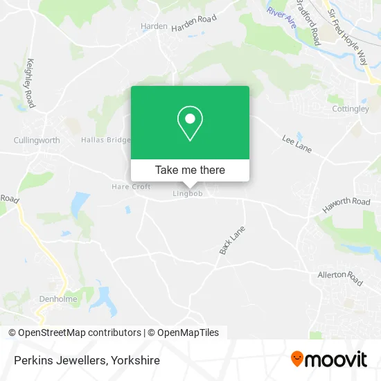 Perkins Jewellers map