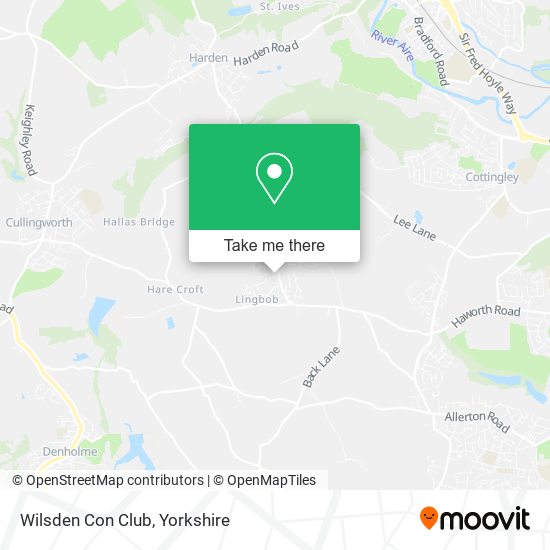 Wilsden Con Club map