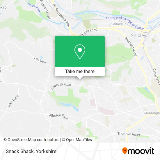Snack Shack map
