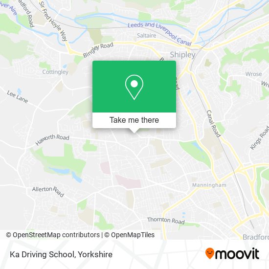 Ka Driving School map