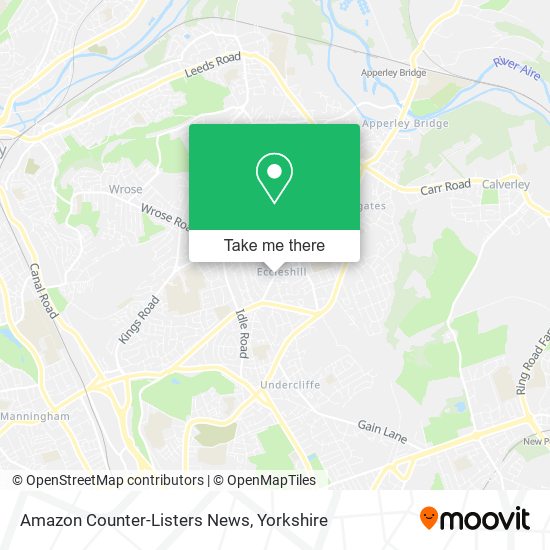 Amazon Counter-Listers News map