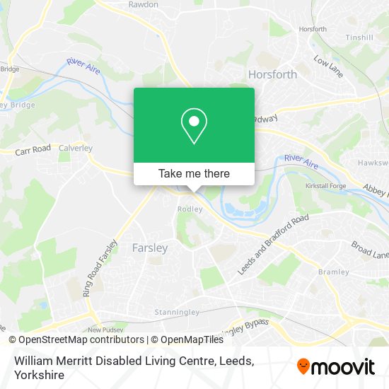 William Merritt Disabled Living Centre, Leeds map