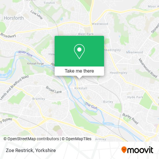 Zoe Restrick map