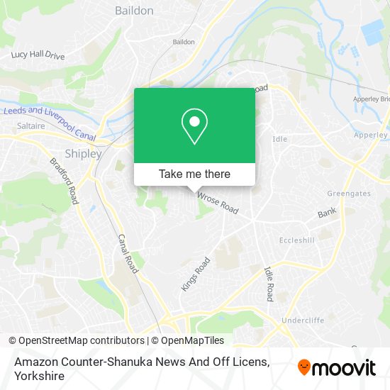 Amazon Counter-Shanuka News And Off Licens map