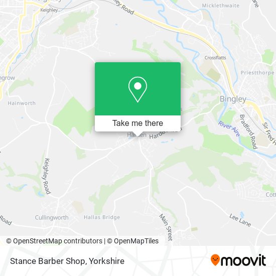 Stance Barber Shop map