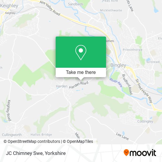 JC Chimney Swe map