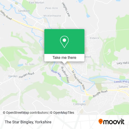 The Star Bingley map