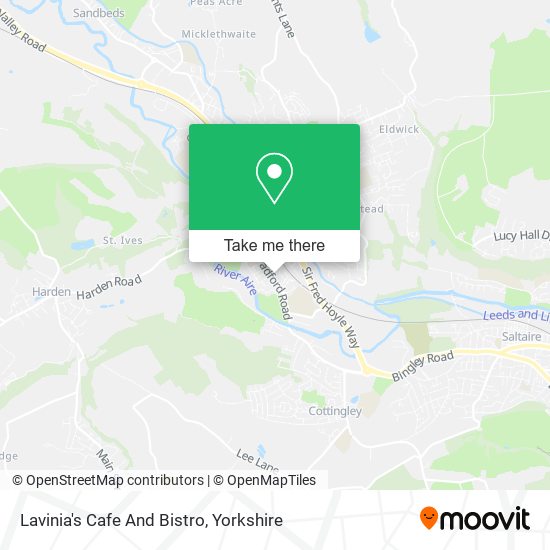 Lavinia's Cafe And Bistro map