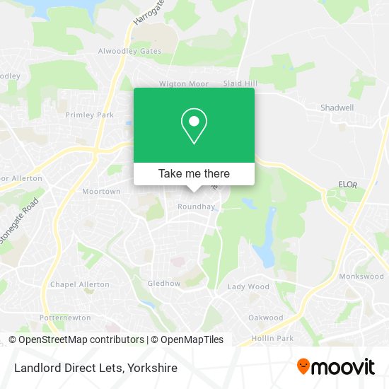 Landlord Direct Lets map