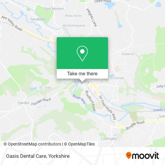 Oasis Dental Care map