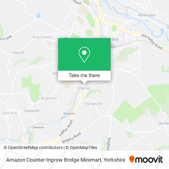 Amazon Counter-Ingrow Bridge Minimart map