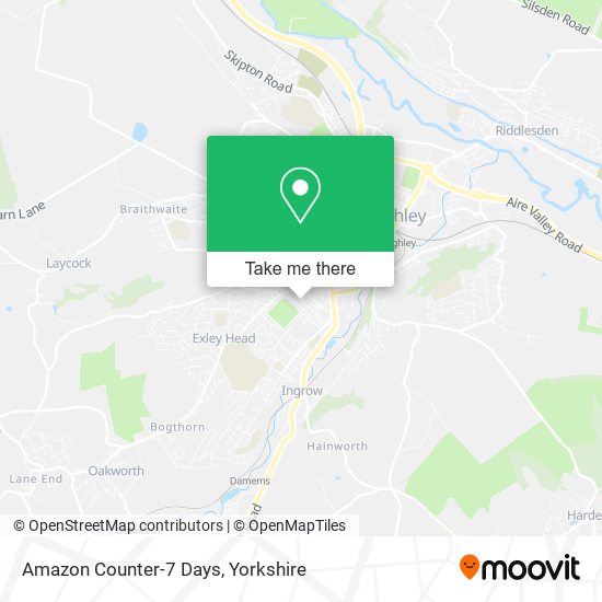 Amazon Counter-7 Days map