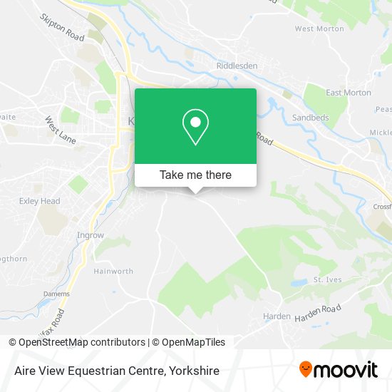 Aire View Equestrian Centre map