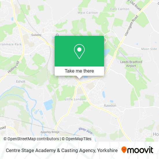 Centre Stage Academy & Casting Agency map