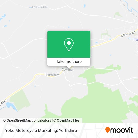 Yoke Motorcycle Marketing map