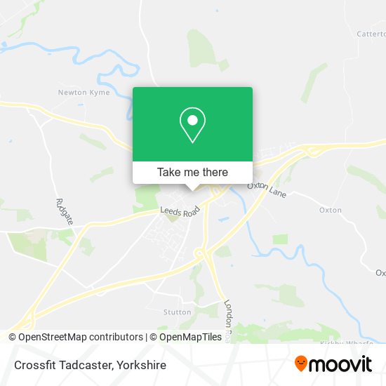 Crossfit Tadcaster map