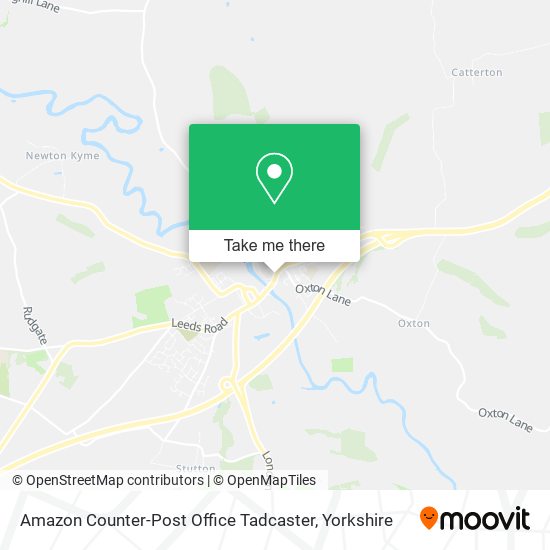 Amazon Counter-Post Office Tadcaster map