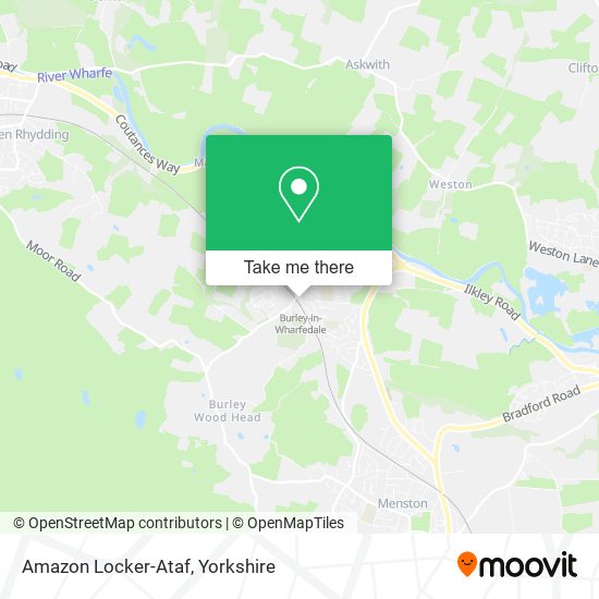 Amazon Locker-Ataf map