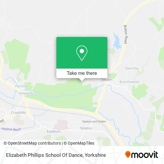 Elizabeth Phillips School Of Dance map