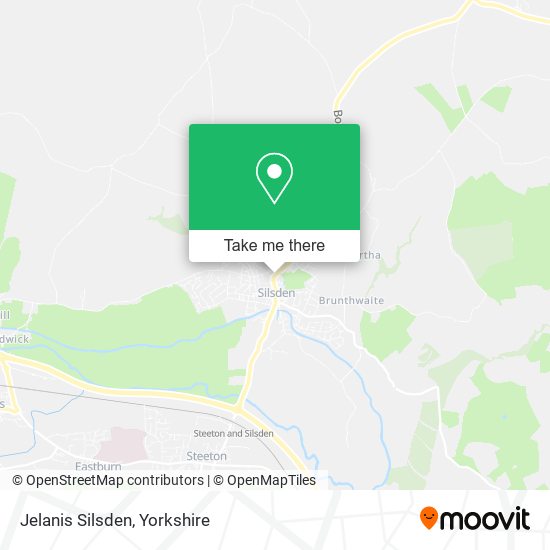 Jelanis Silsden map