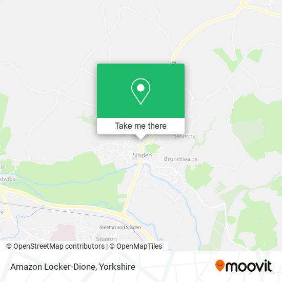 Amazon Locker-Dione map