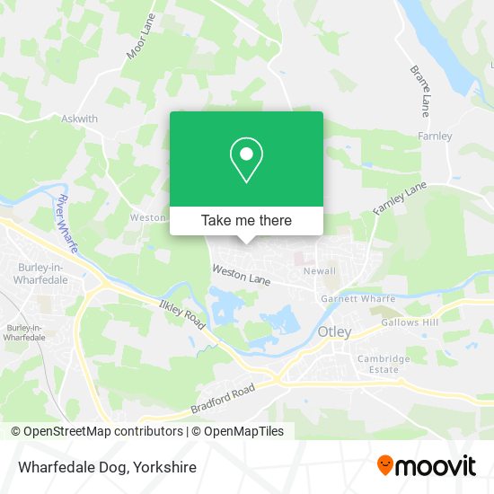 Wharfedale Dog map
