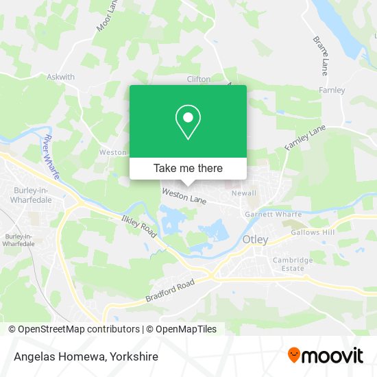 Angelas Homewa map