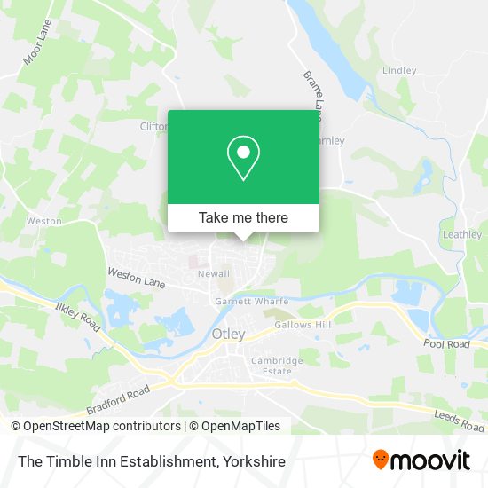The Timble Inn Establishment map