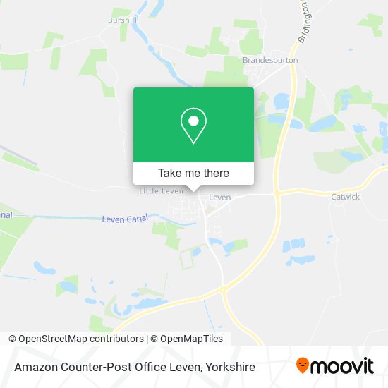 Amazon Counter-Post Office Leven map