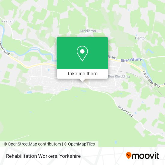 Rehabilitation Workers map