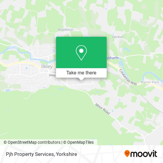 Pjh Property Services map