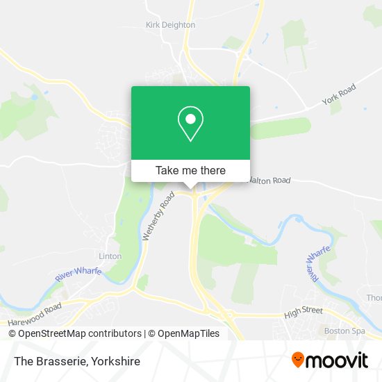 The Brasserie map