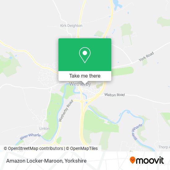 Amazon Locker-Maroon map