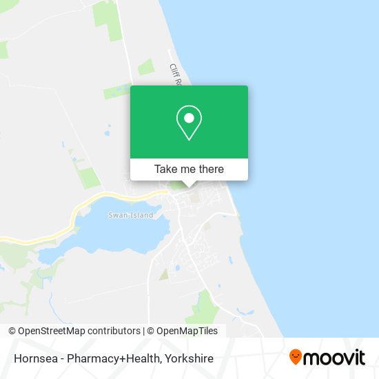 Hornsea - Pharmacy+Health map