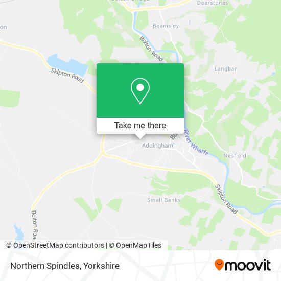 Northern Spindles map