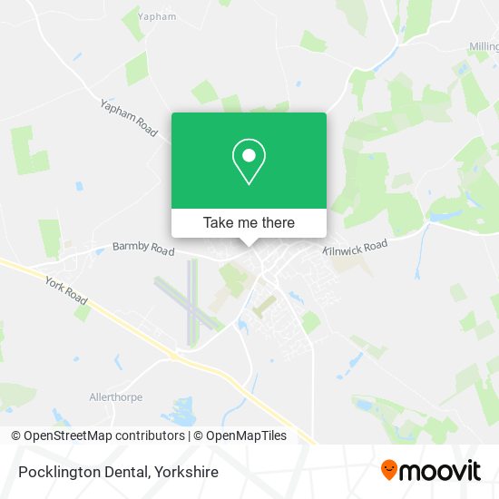 Pocklington Dental map