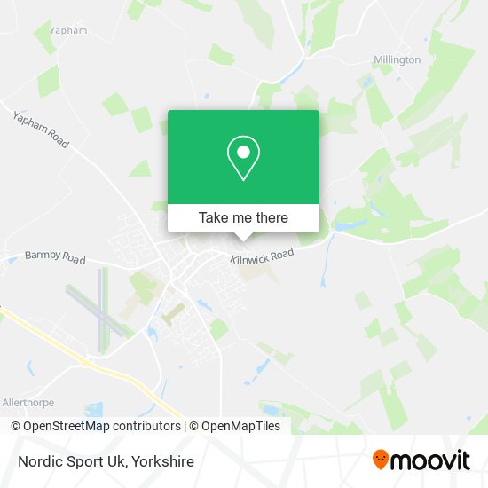 Nordic Sport Uk map