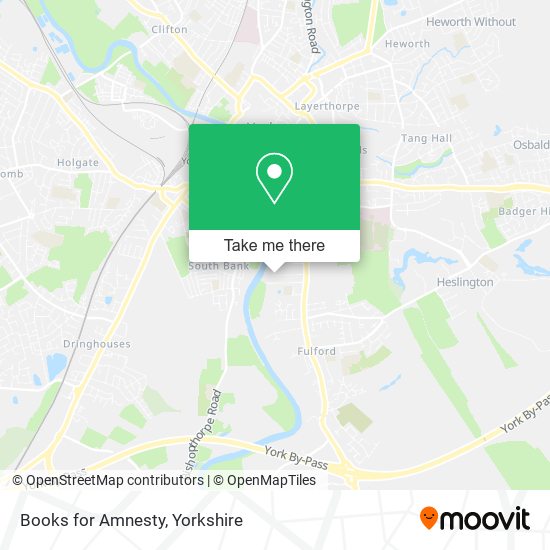 Books for Amnesty map