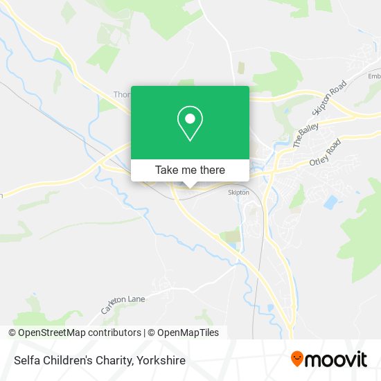 Selfa Children's Charity map