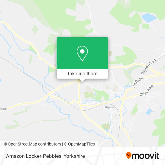 Amazon Locker-Pebbles map