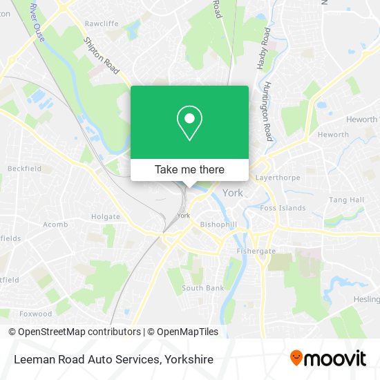 Leeman Road Auto Services map