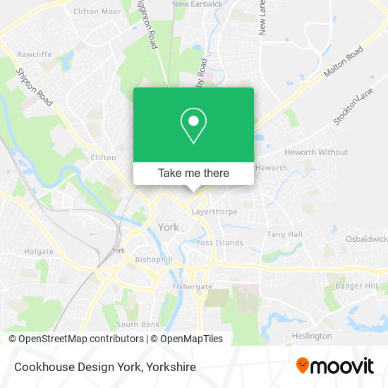 Cookhouse Design York map