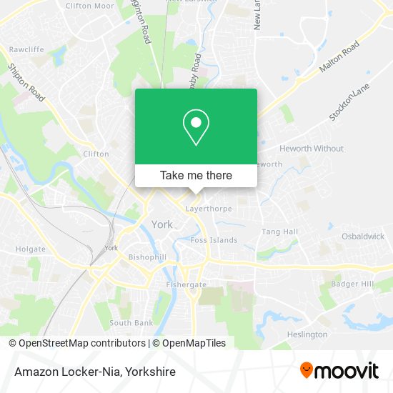 Amazon Locker-Nia map