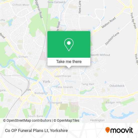 Co OP Funeral Plans Lt map