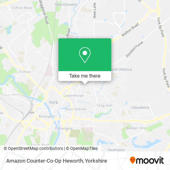 Amazon Counter-Co-Op Heworth map