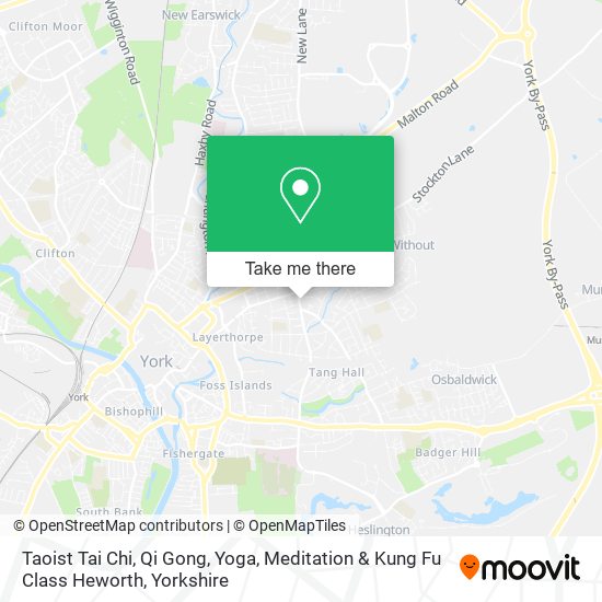 Taoist Tai Chi, Qi Gong, Yoga, Meditation & Kung Fu Class Heworth map