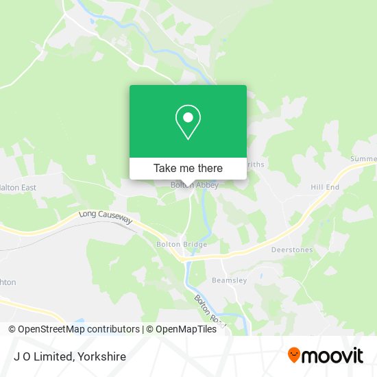 J O Limited map