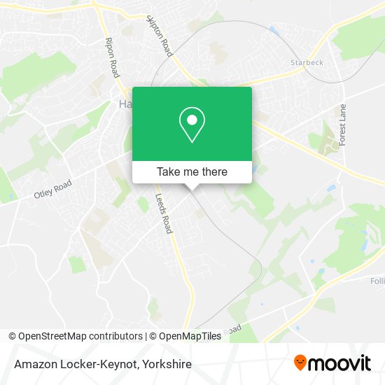 Amazon Locker-Keynot map